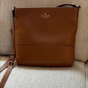 Kate Spade Tan Leather Shoulder Bag